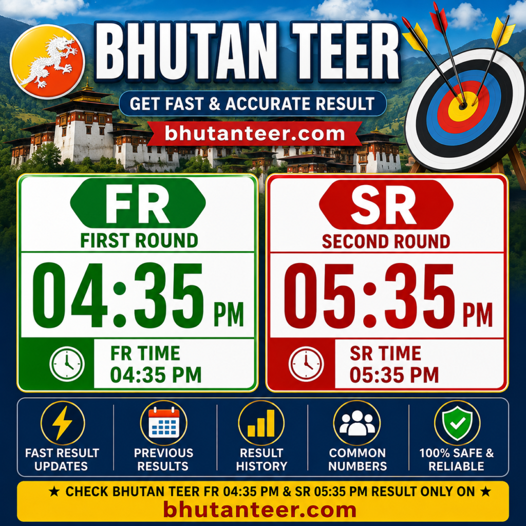 Bhutan Teer Today