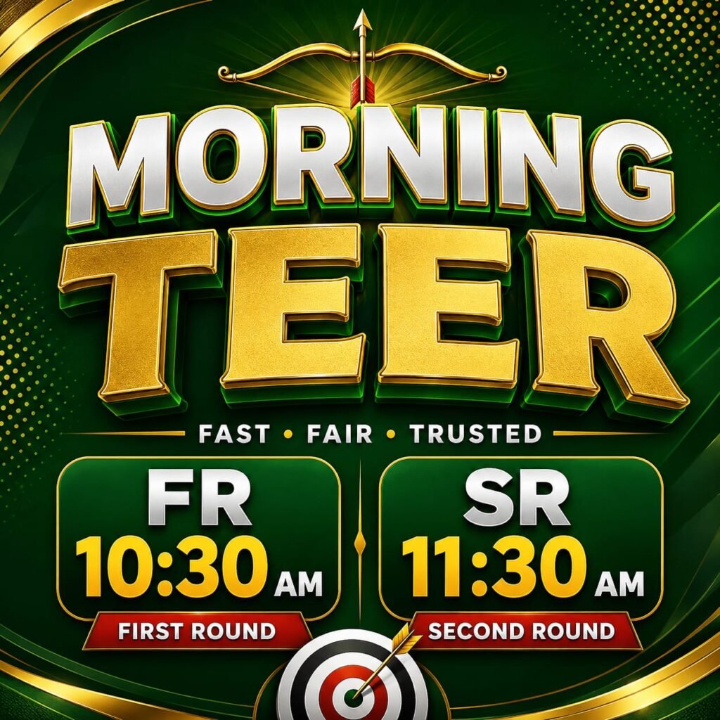 Morning Teer Result Today – Live FR & SR Results, Updates & Numbers