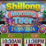 shillong morning teer